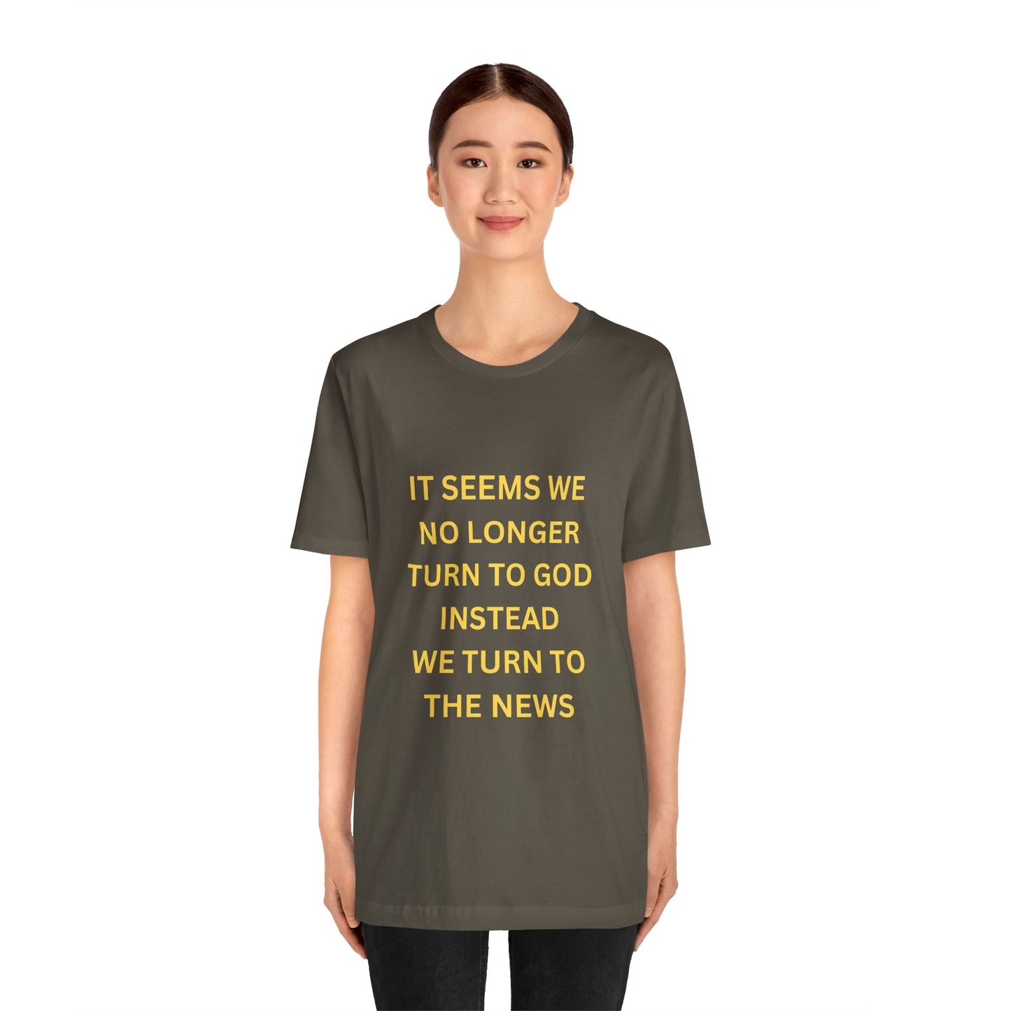 Unisex Jersey Short Sleeve Turn To God