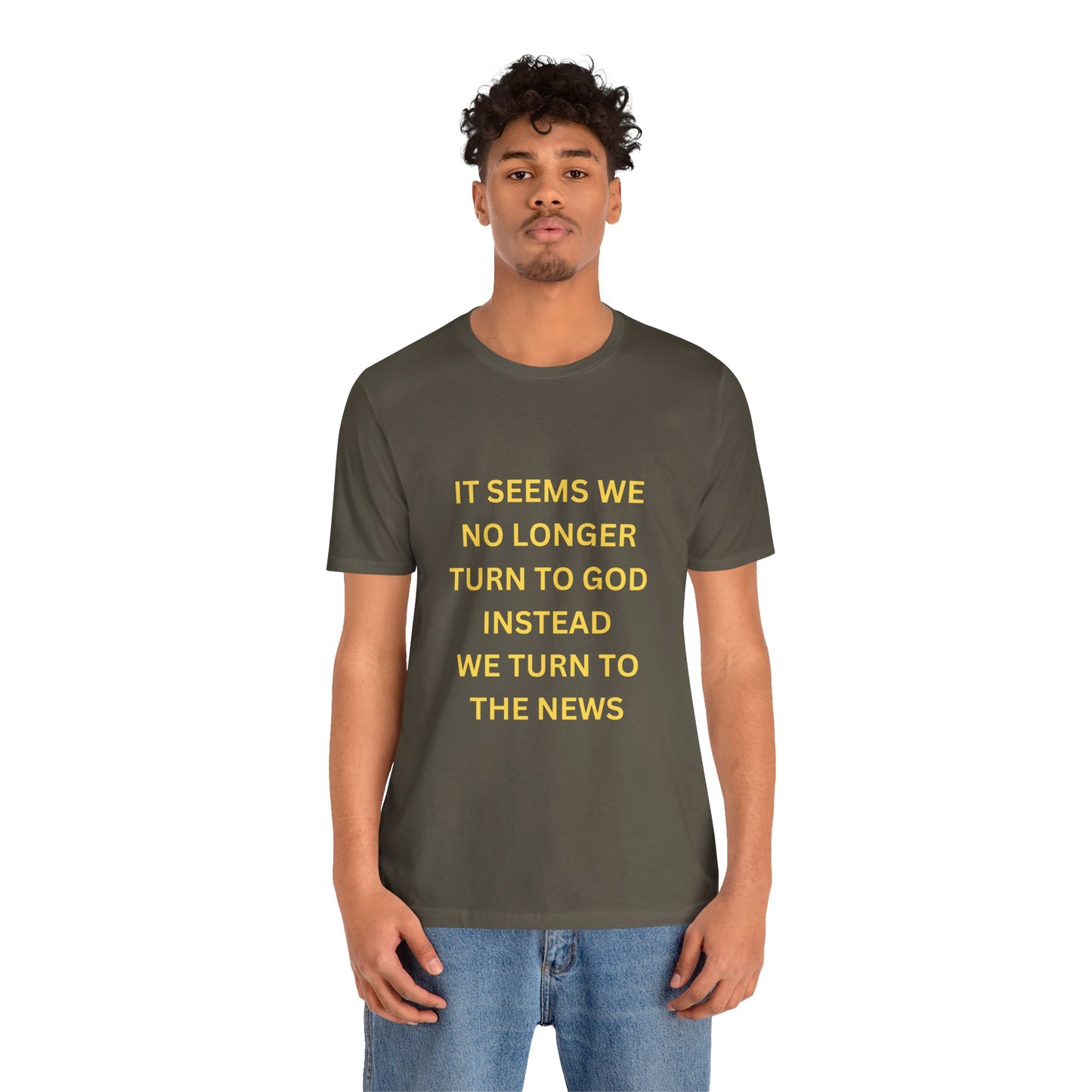 Unisex Jersey Short Sleeve Turn To God