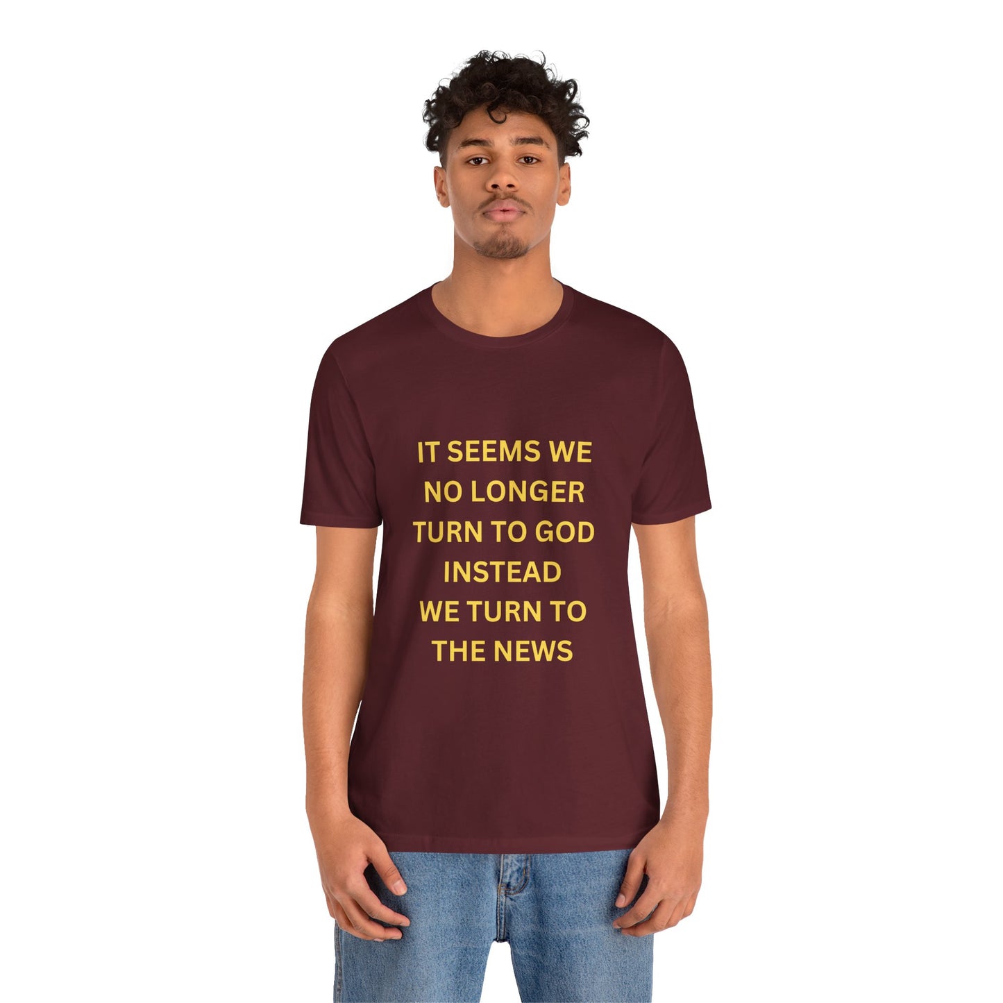 Unisex Jersey Short Sleeve Turn To God