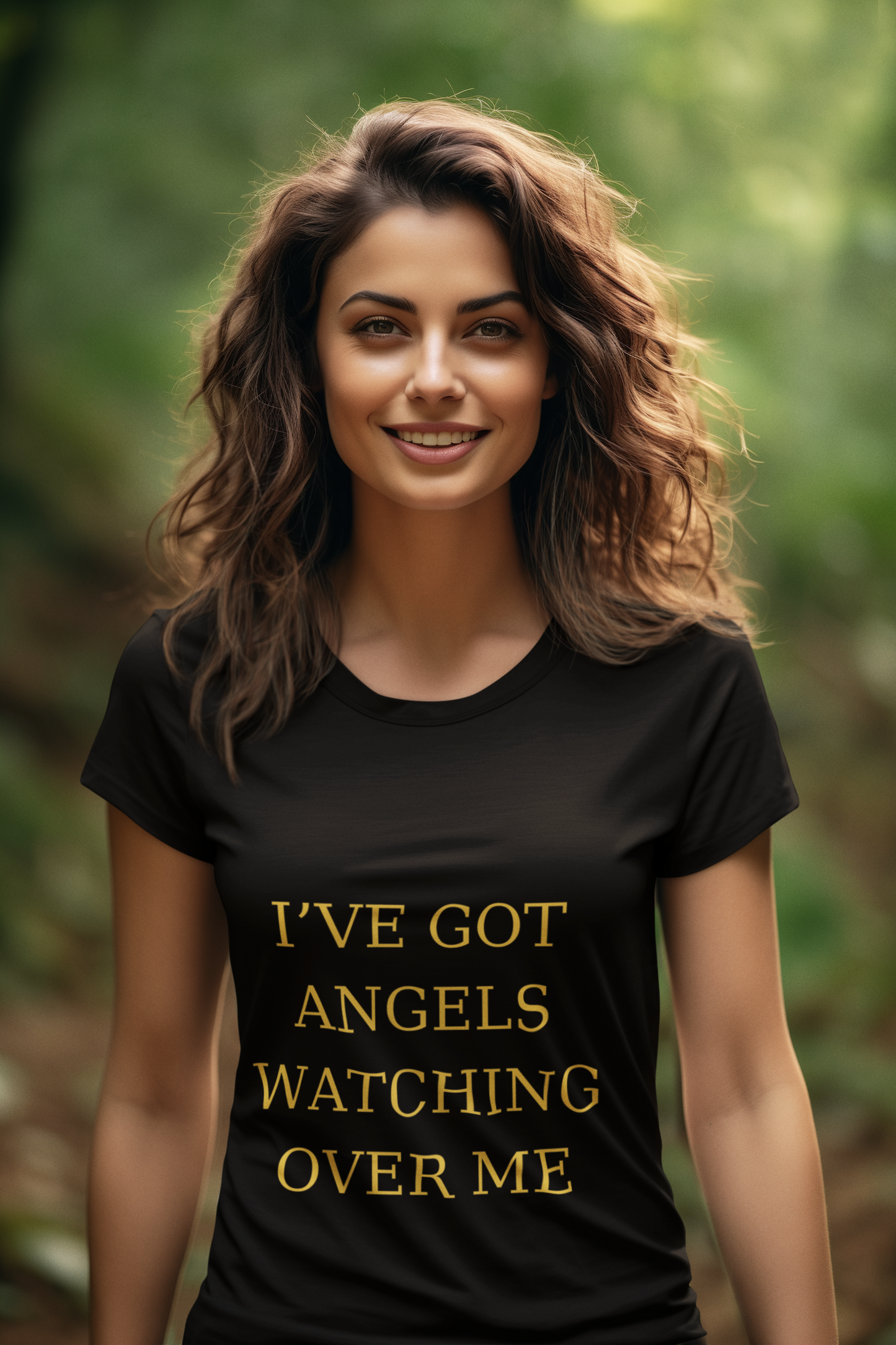 Ladies Tees - I've Got Angles Watching Over Me
