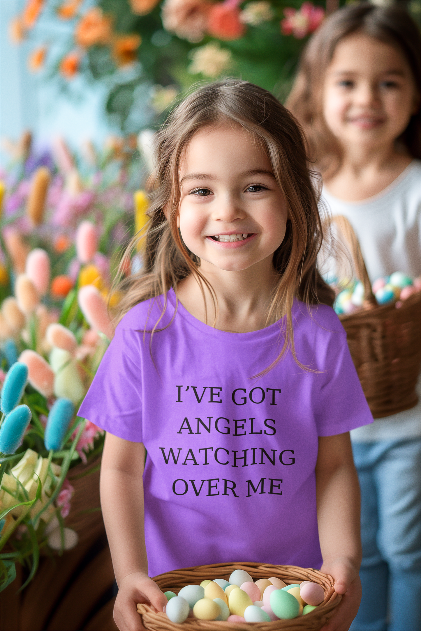 Child's T-shirt - Multi colors - Angles Watching Over Me