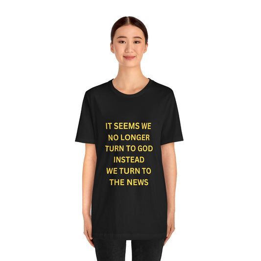 Unisex Jersey Short Sleeve Turn To God