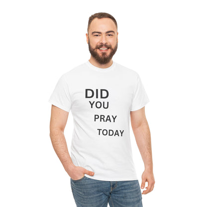'Did You Pray Today?'