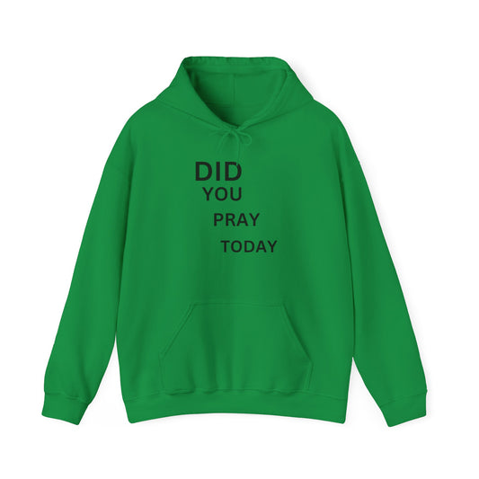 Did You Pray Today - Hooded Sweatshirt