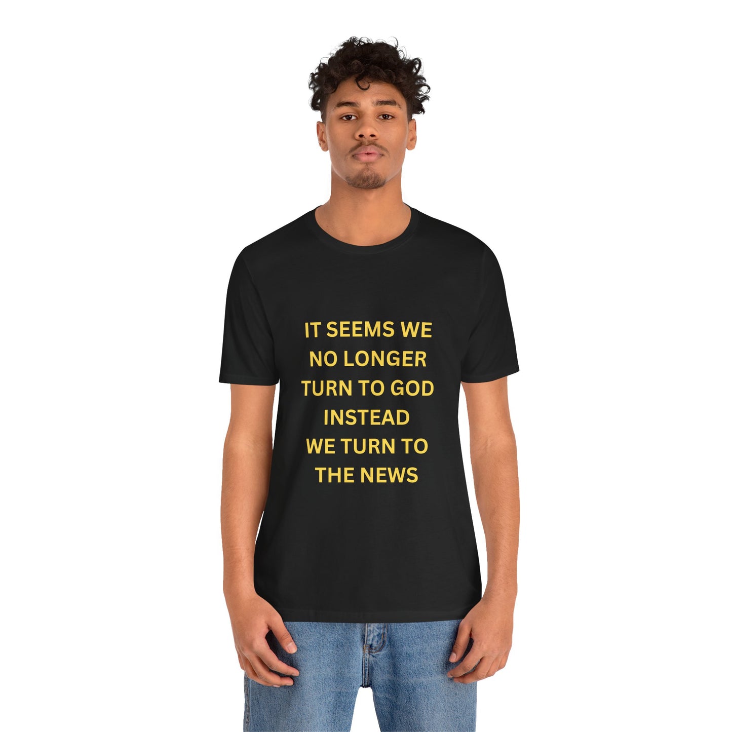 Unisex Jersey Short Sleeve Turn To God