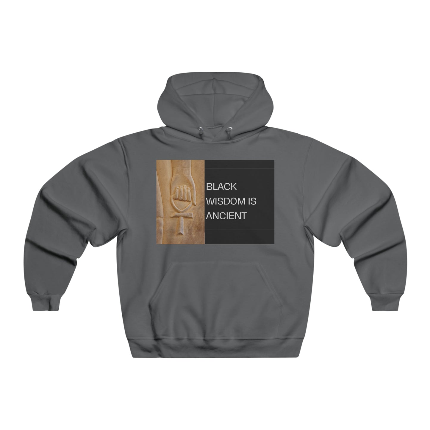 (Black Wisdom is Ancient) Men's NUBLEND® Hooded Sweatshirt