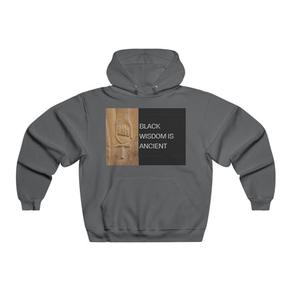 (Black Wisdom is Ancient) Men's NUBLEND® Hooded Sweatshirt