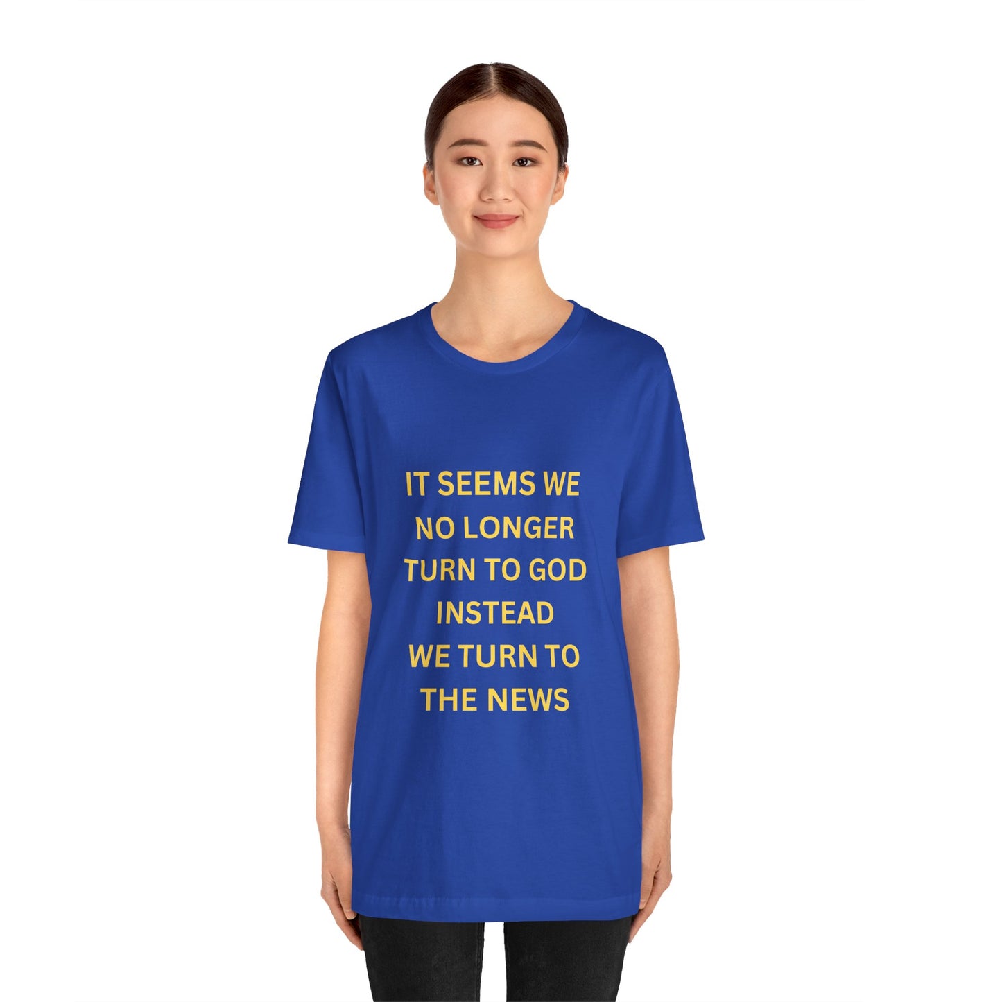 Unisex Jersey Short Sleeve Turn To God