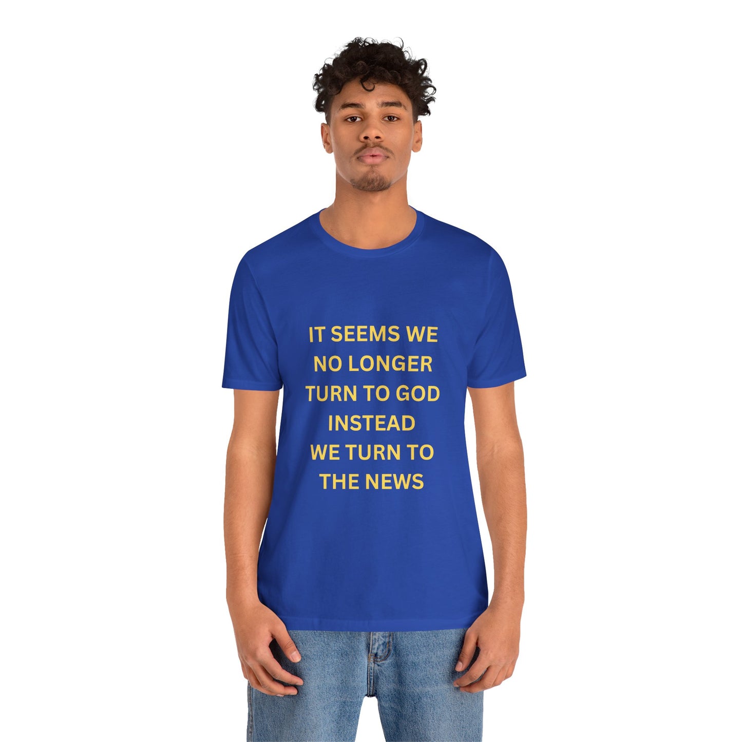 Unisex Jersey Short Sleeve Turn To God
