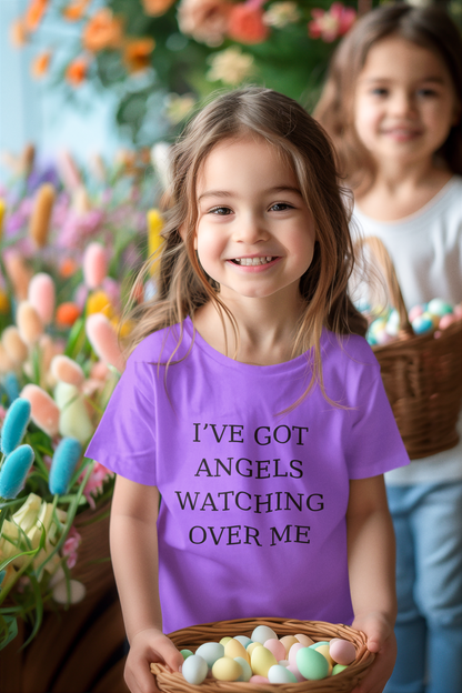 Childs T-Shirt - I've Got Angles Watching Over Me